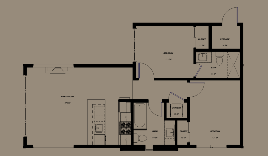 Flower Point - Floor Plan - first floor