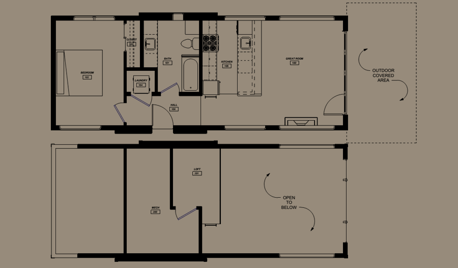 Good Medicine - Floor Plan - first floor